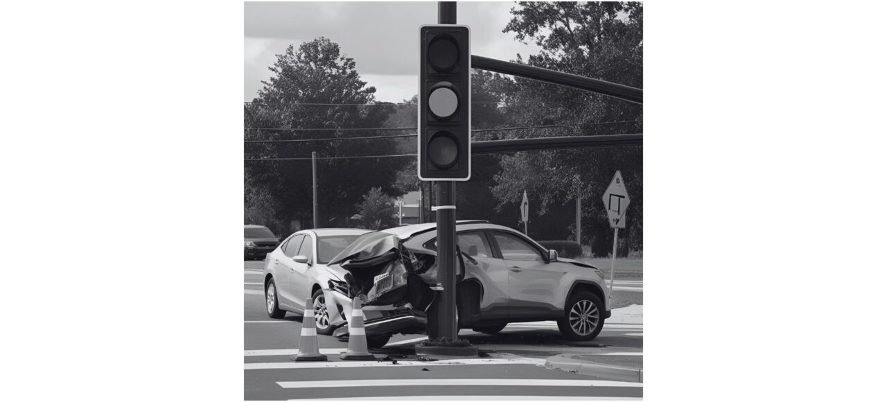 Haftungsverteilung bei einem Verkehrsunfall bei Gelblicht