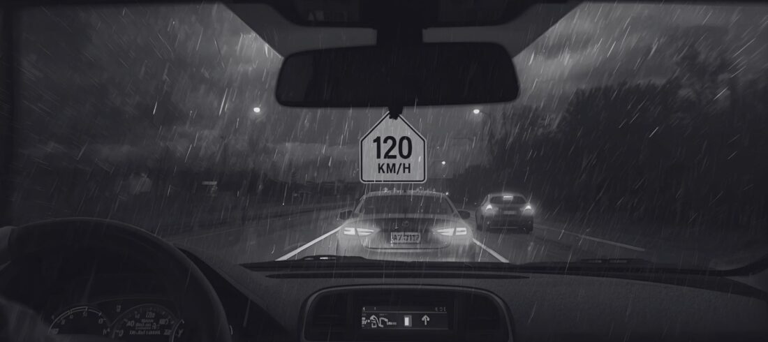 Eine Geschwindigkeitsüberschreitung um mehr als 40 %