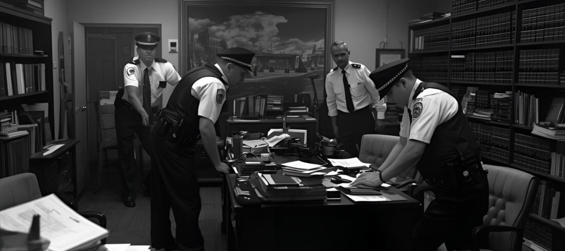 Polizei Durchsucht die Kanzlei eines Rechtsanwaltes