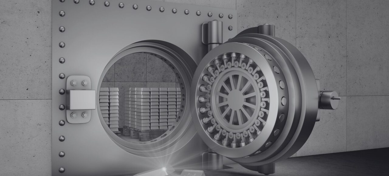 Geöffneter Banktresor nach einem Einbruchdiebstahl